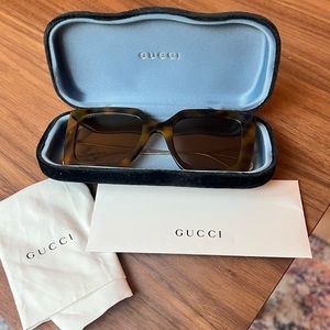 Gucci GG0435S 003 Womens Sunglasses